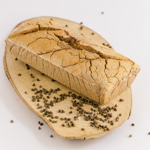 Glutensiz Baton Karabuğday Ekmeği - Cevizli Ekşi Mayalı